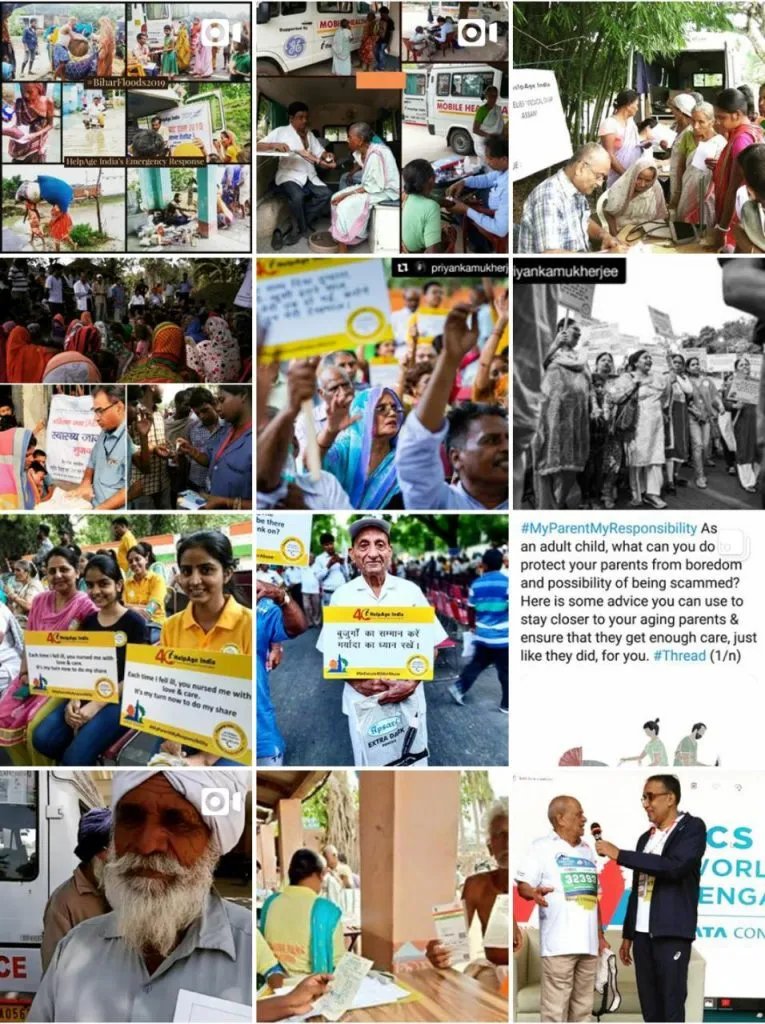 HelpAge India Instagram