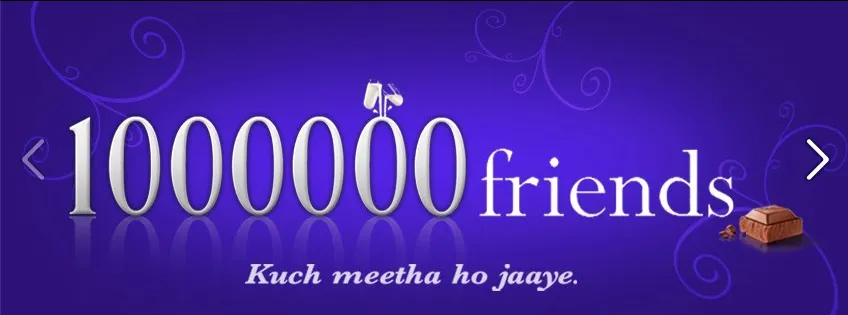 Cadbury India dairy milk facebook cover photos