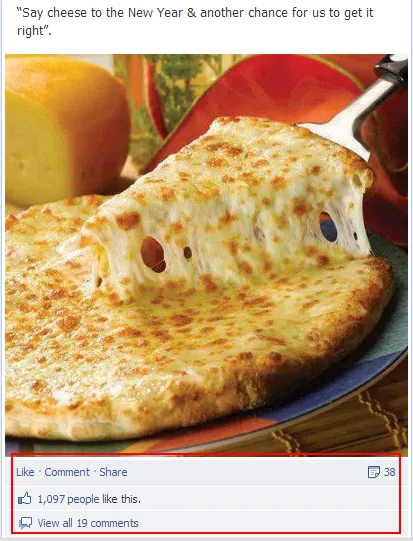 Pizza Hut India Facebook