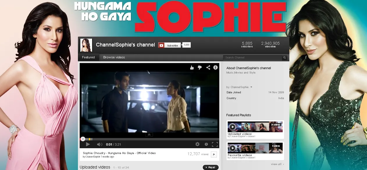 ChannelSophie's channel - YouTube Sophie Chaudhary