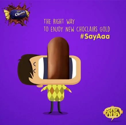 #SayAaa advertisement