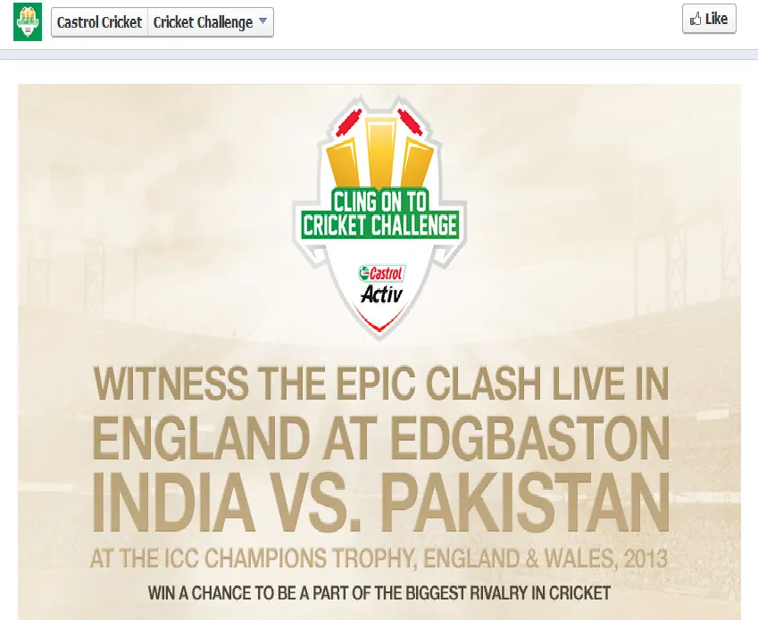 Castrol cricket challenge