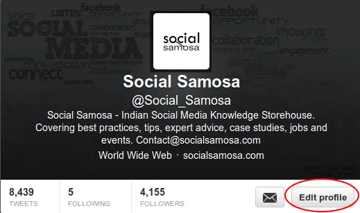 Social Samosa Twitter Profile