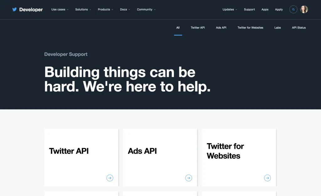 Twitter developer