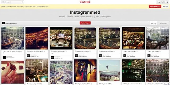 Pinterest Sahara Star