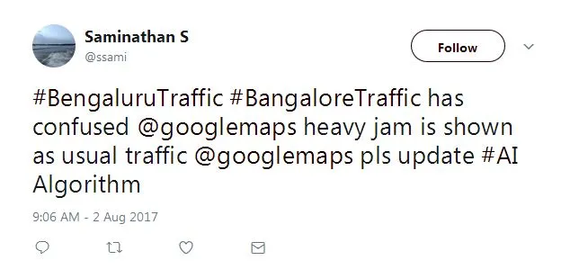 #BangaloreTraffic