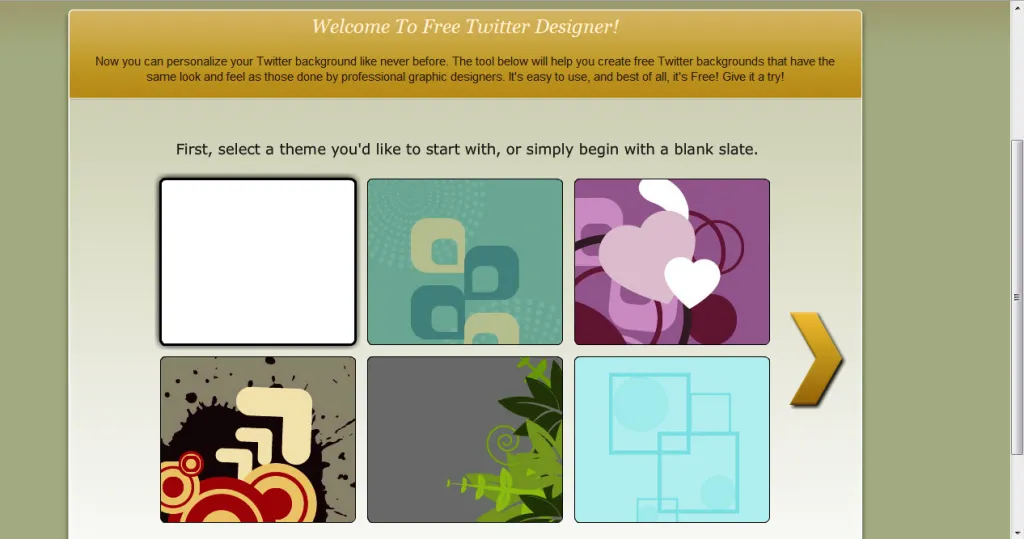 Free Twitter Designer