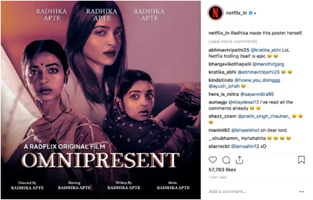 Netflix instagram