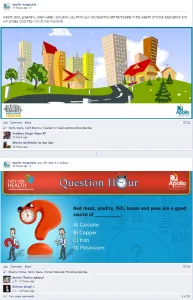 Apollo Hospitals Facebook Activities