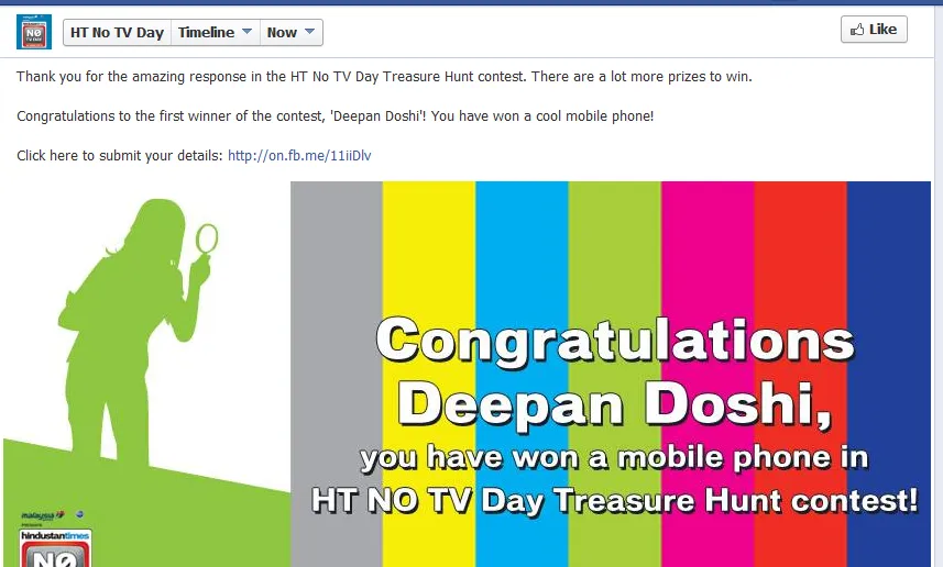 Ht treasure hunt contest