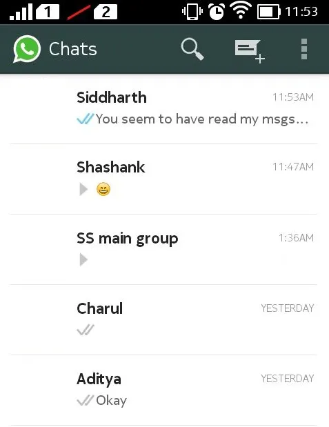 Whatsapp Screenshot