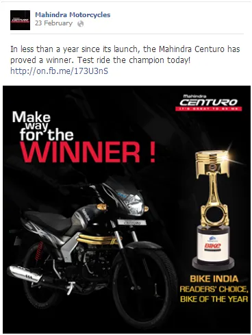 mahindra motorcycles