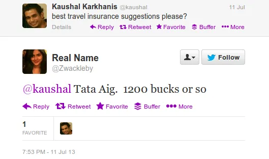 tata aig twitter tweet