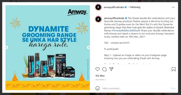 Amway Diwali campaign 3