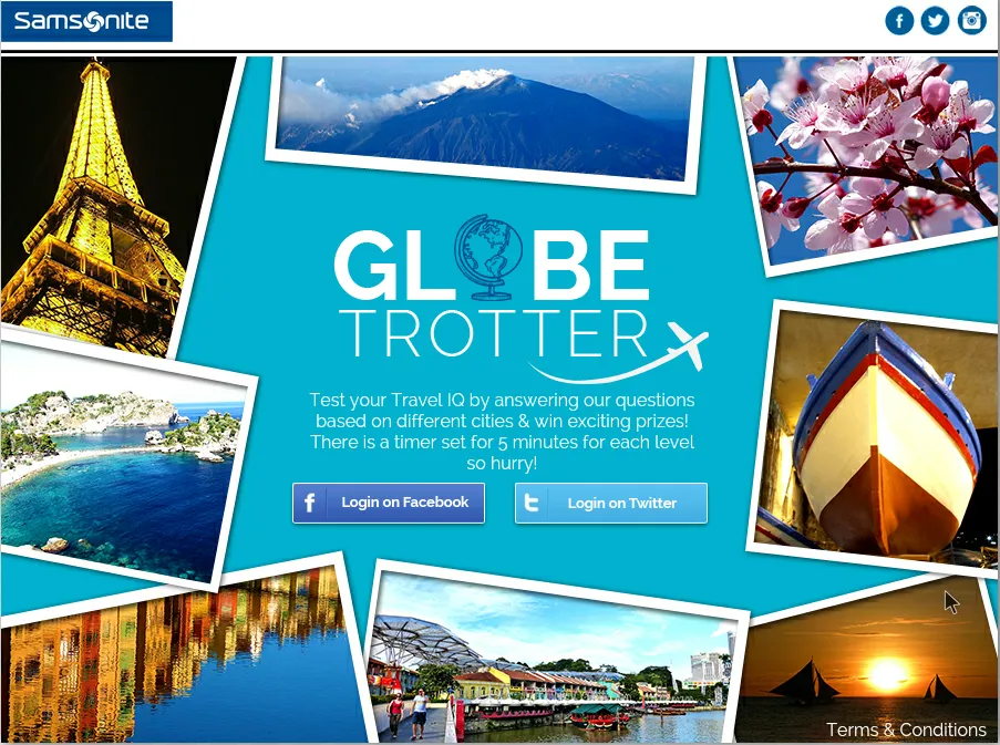 Globe Trotter Samsonite India Facebook