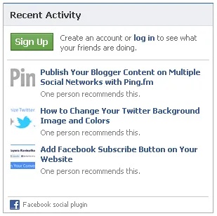 Activity Feed