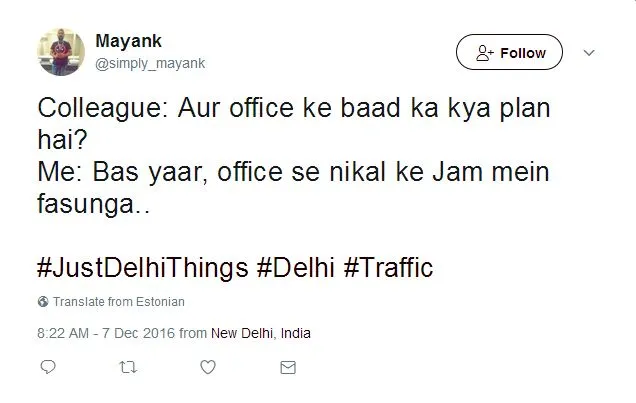 #JustDelhiThings