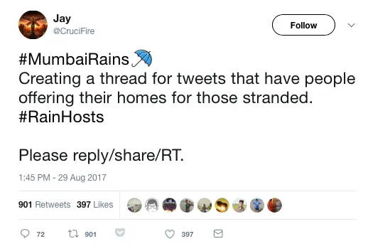 #RainHosts