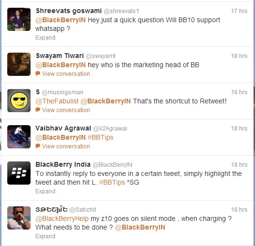 Twitter - Search - @BlackBerryIN