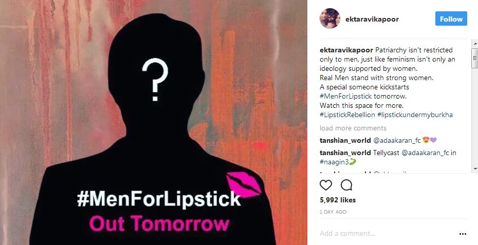 #MenForLipstick