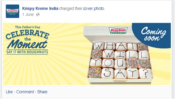 Social Media Campaign Krispy Kreme Father’s Day