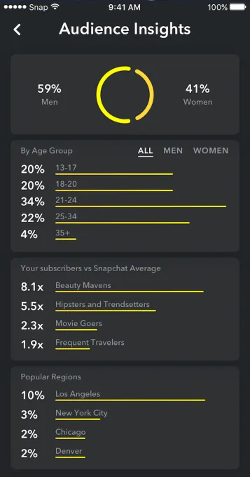 Snapchat Analytics