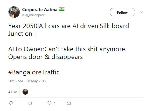 #BangaloreTraffic