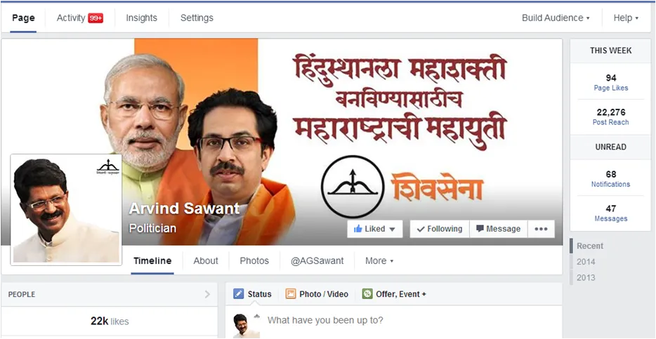 Social Media  Case Study: Arvind Sawant