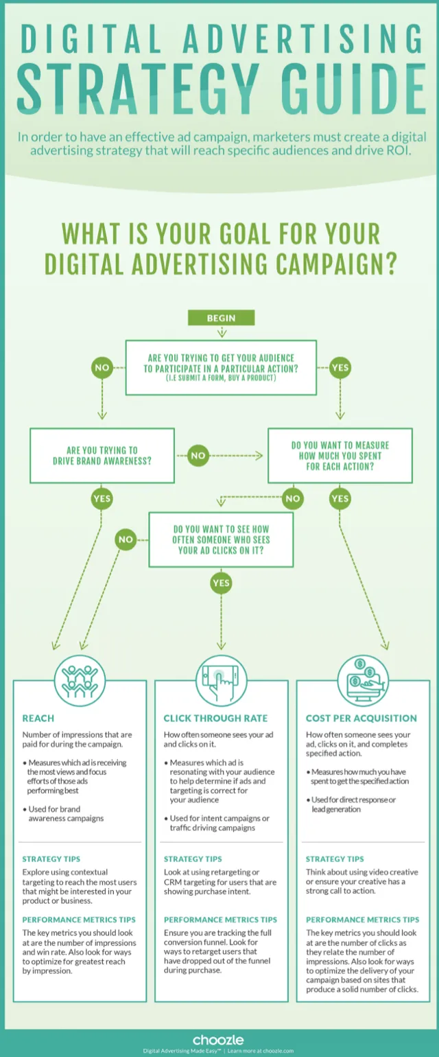 Digital Advertising Infographic