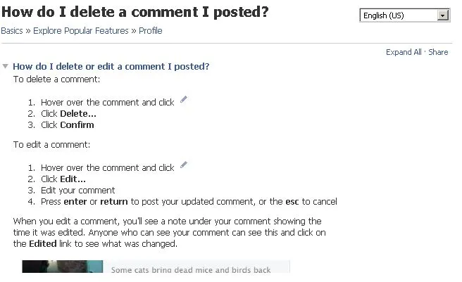 How to Edit Comment on Facebook