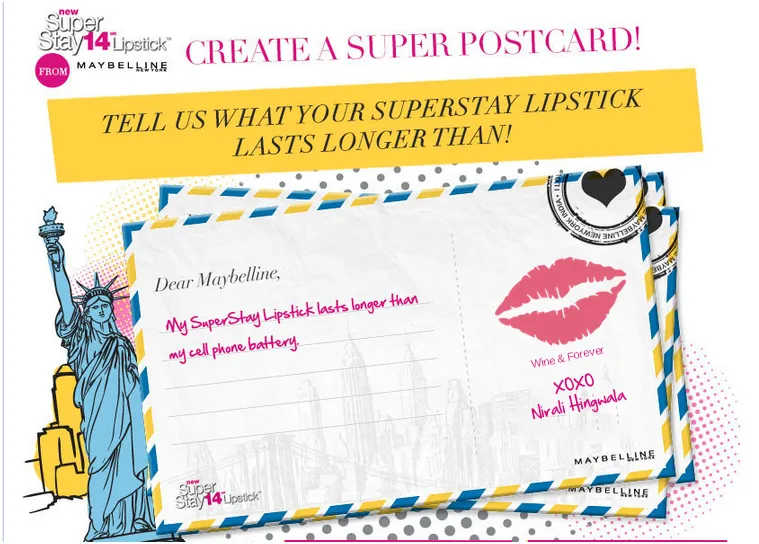 Maybelline - Postcard