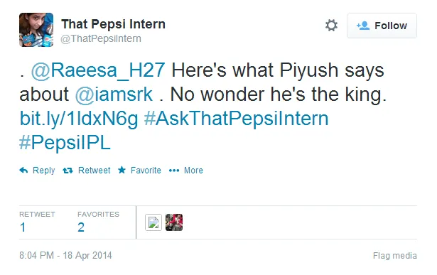 Twitter ThatPepsiIntern