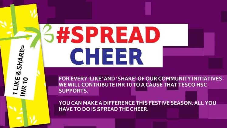 Spread Cheer by tesco hsc