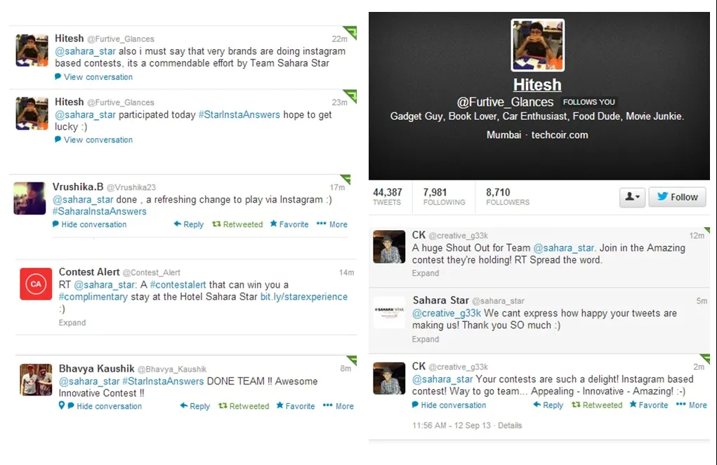 Sahara Star Twitter