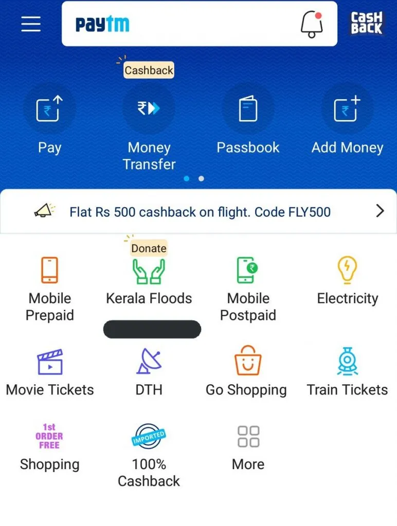 paytm only