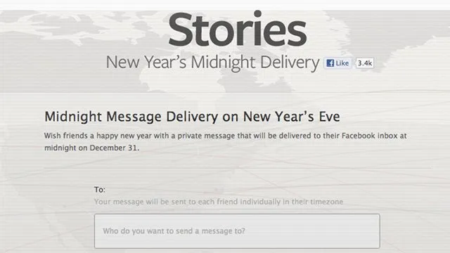 facebook midnight message