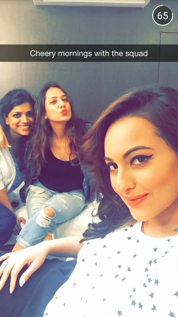 sonakshi sinha snapchat