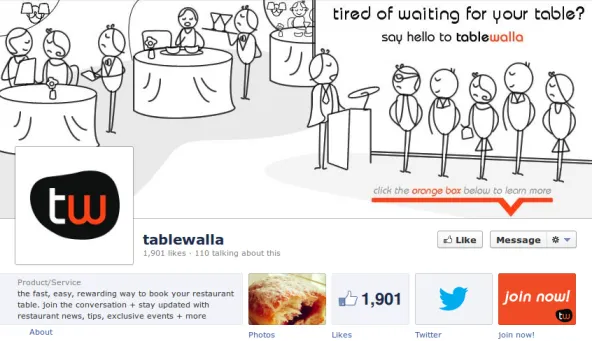 tablewalla facebook