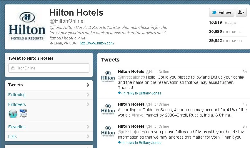 Social Media tips for Hospitality Industry