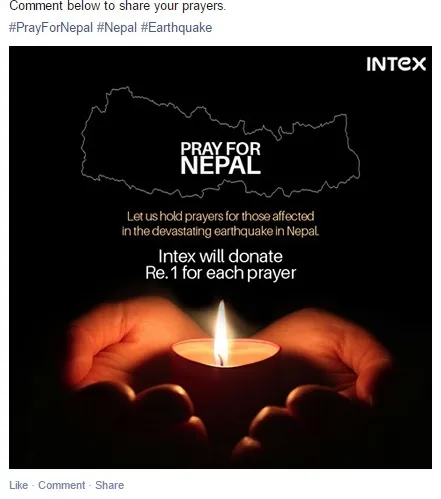 #PrayForNepal