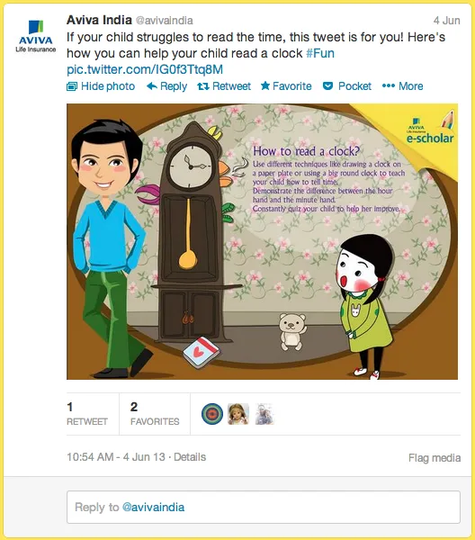 Aviva Life Insurance Tweets