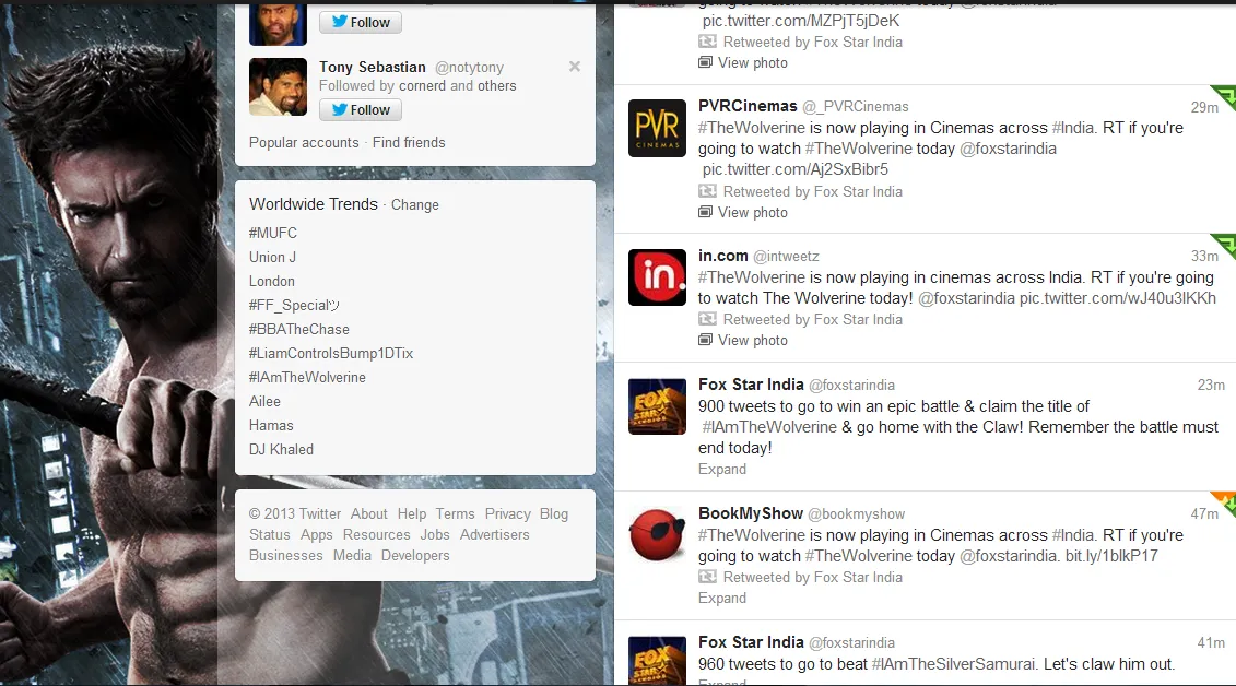 Wolverine twitter trend