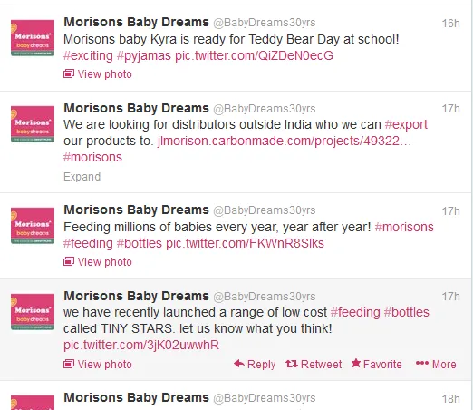 morisons baby dreams