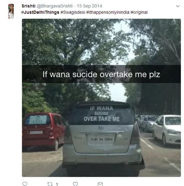 #JustDelhiThings