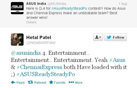 asus india celebration on twitter