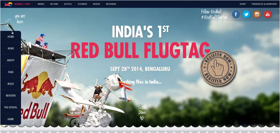 Social Media Campaign Review: Red Bull Launches India’s 1st #RedBullFlugTag