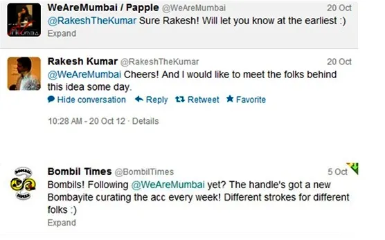 WeareMumbai Twitter success