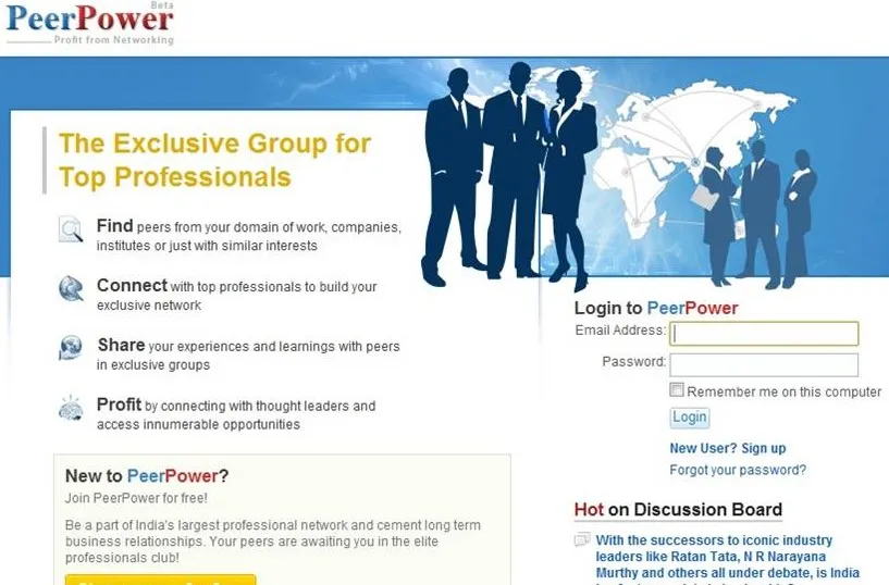 Professional Networking : PeerPicture