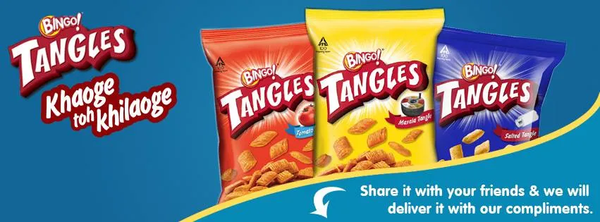 bingo share a tangle social media campaign