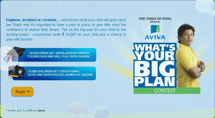 Aviva whats your big plan social media campaign